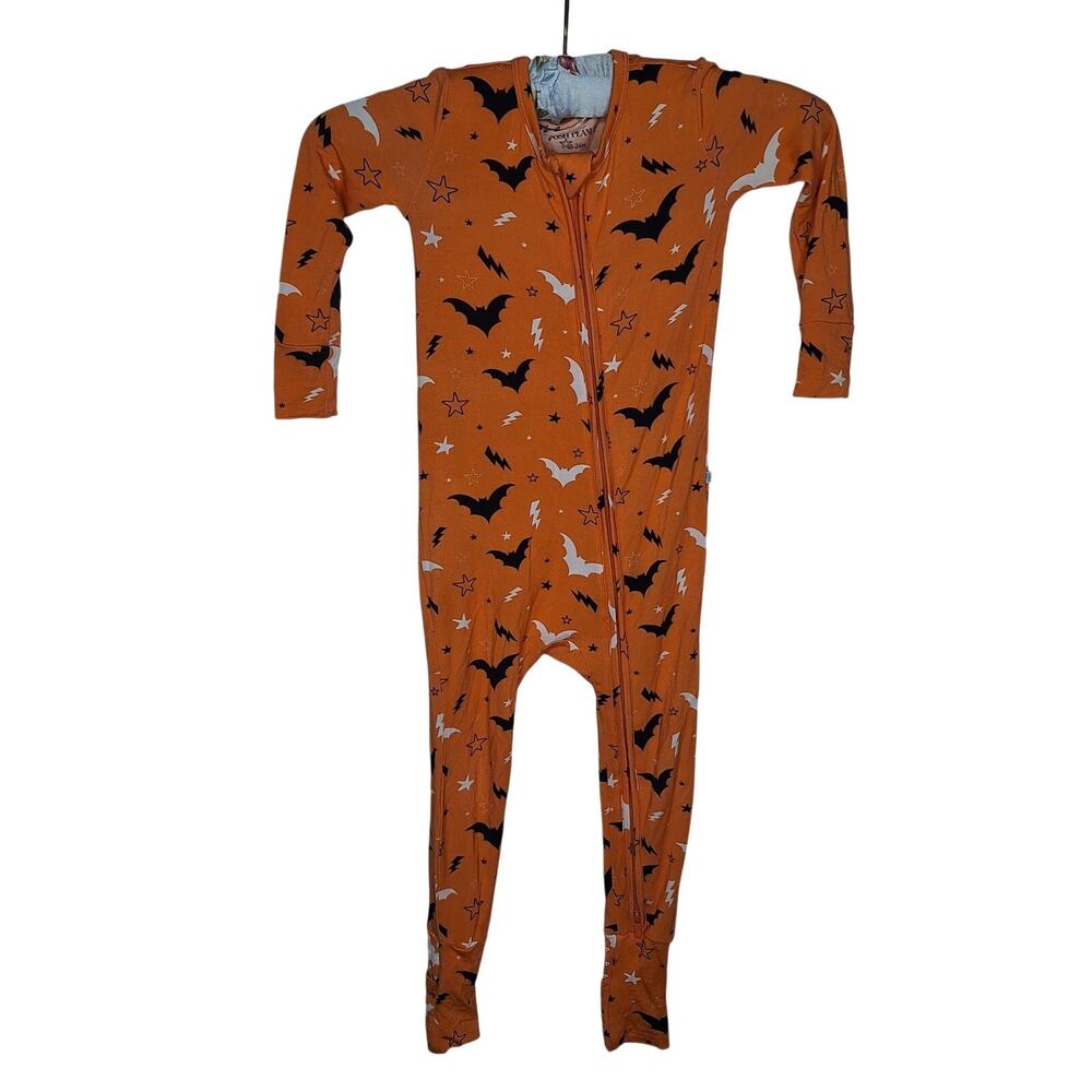 Posh Peanut Bamboo Halloween Romper Pajamas Hendrix 1 pc Zippy 18-24 mo Bats
